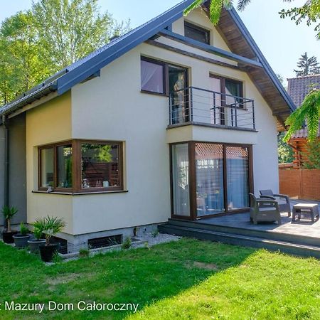 Czarny Kot Mazury Dom Caloroczny Villa Malkinie ภายนอก รูปภาพ