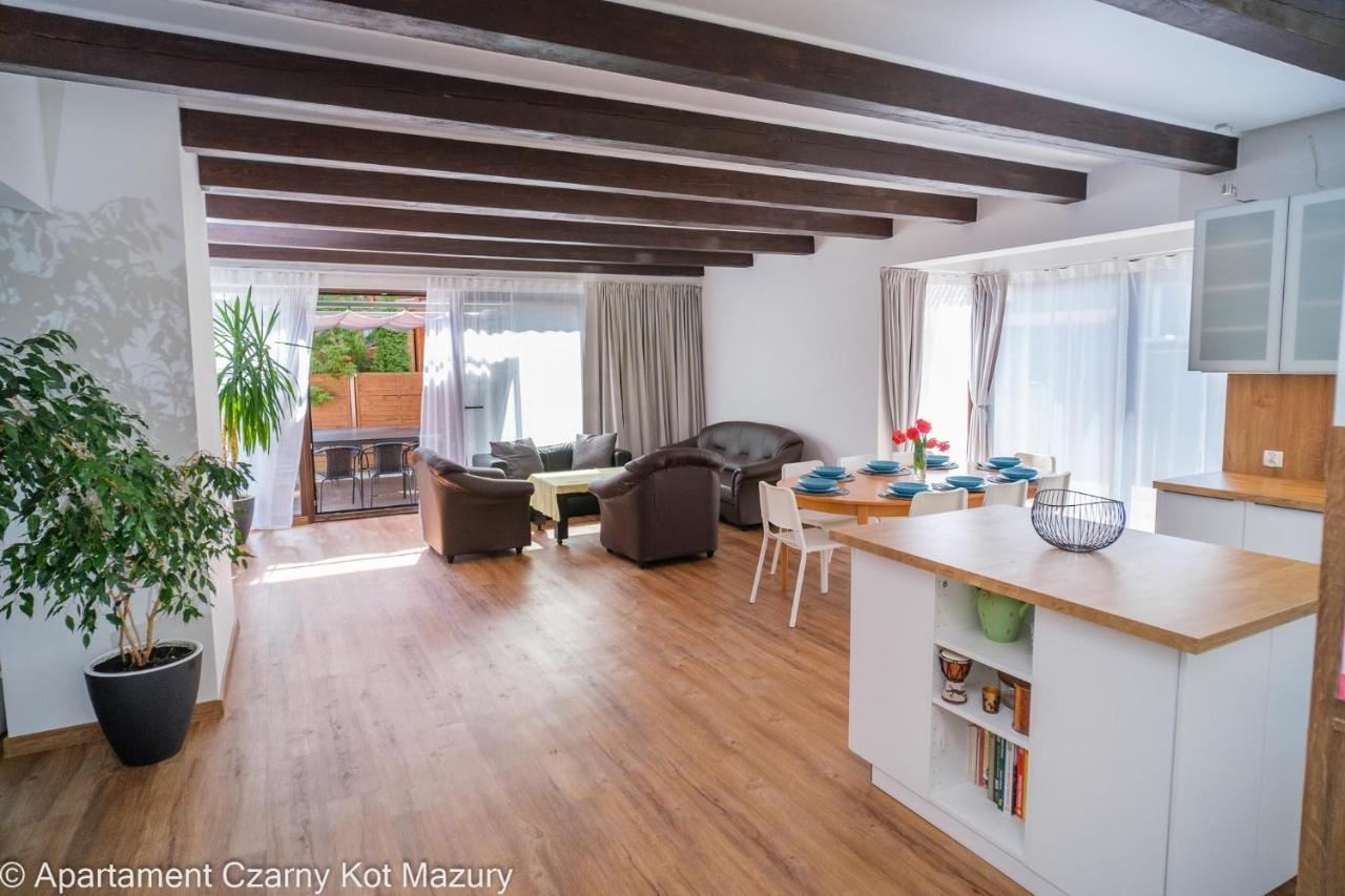 Czarny Kot Mazury Dom Caloroczny Villa Malkinie ภายนอก รูปภาพ