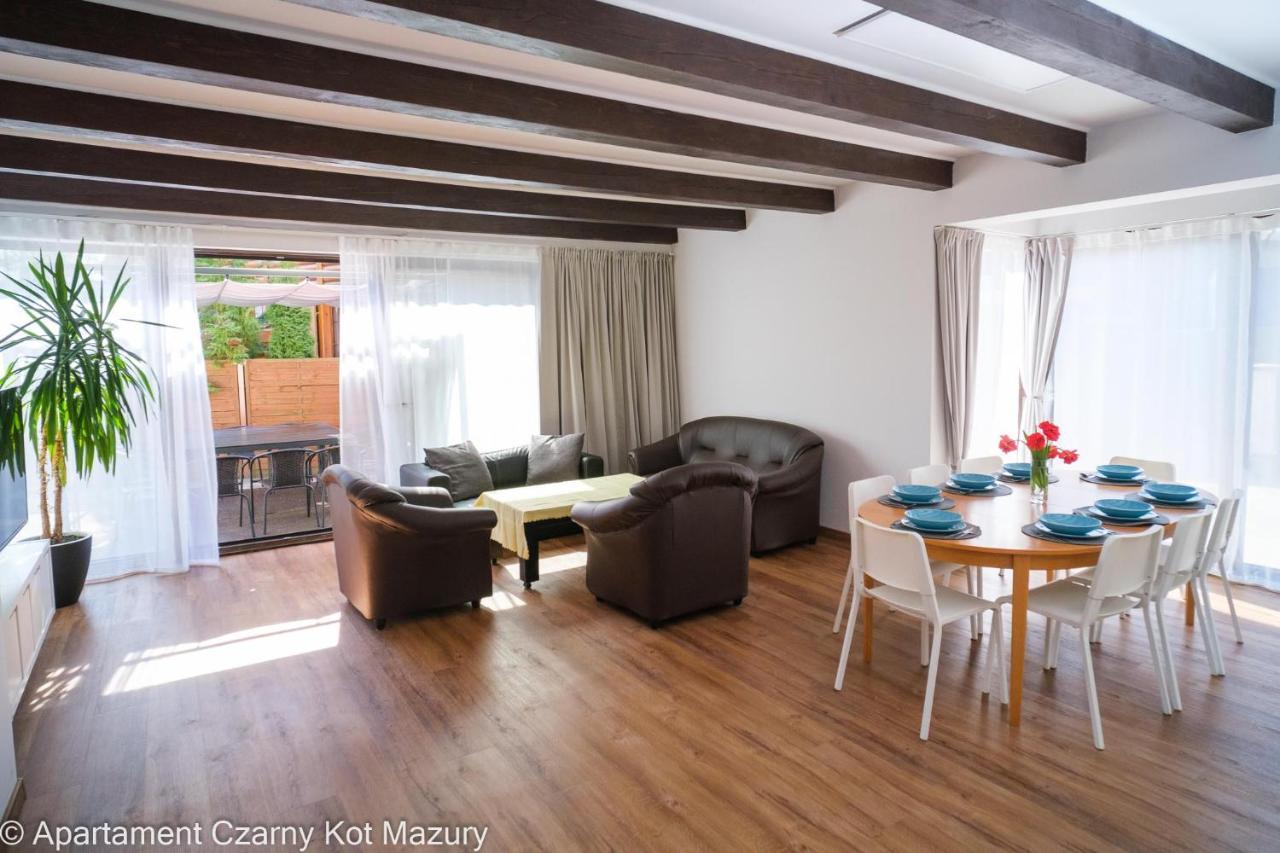 Czarny Kot Mazury Dom Caloroczny Villa Malkinie ภายนอก รูปภาพ