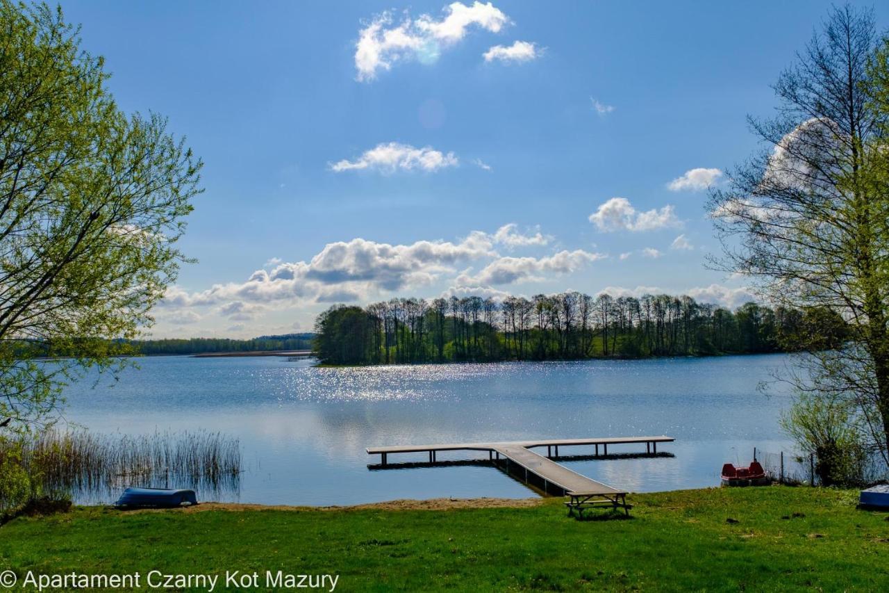 Czarny Kot Mazury Dom Caloroczny Villa Malkinie ภายนอก รูปภาพ