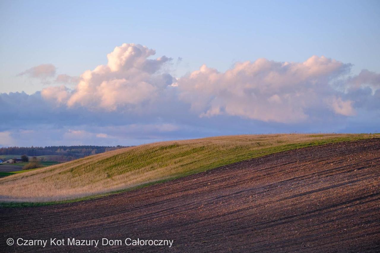 Czarny Kot Mazury Dom Caloroczny Villa Malkinie ภายนอก รูปภาพ