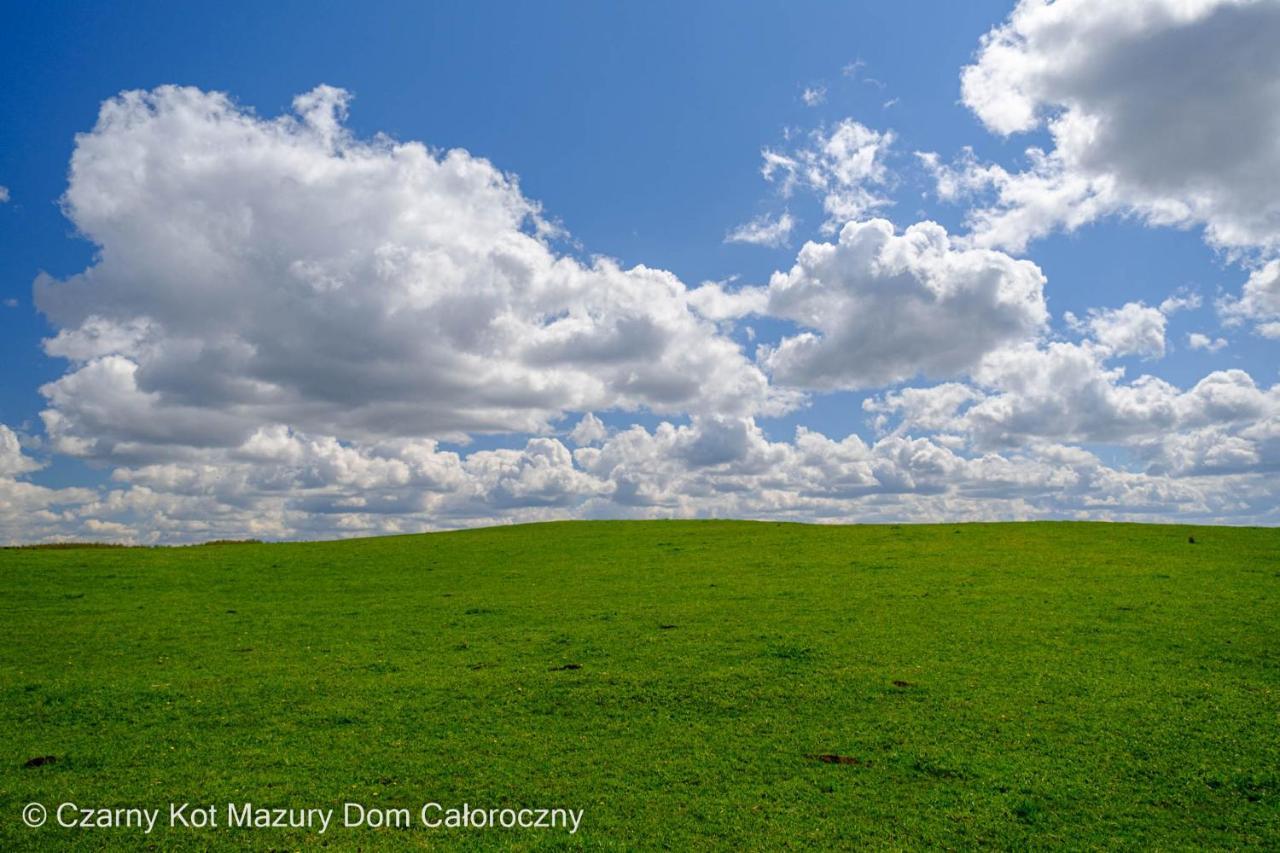 Czarny Kot Mazury Dom Caloroczny Villa Malkinie ภายนอก รูปภาพ